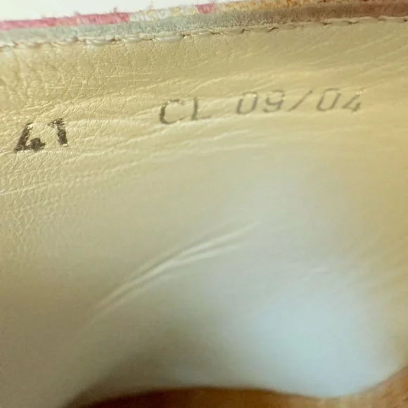 Dior Pink and White Mules - Picture 6 of 9